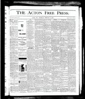 Acton Free Press (Acton, ON), February 14, 1878