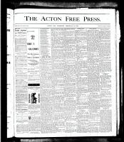 Acton Free Press (Acton, ON), February 21, 1878