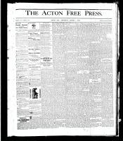 Acton Free Press (Acton, ON), August 1, 1878