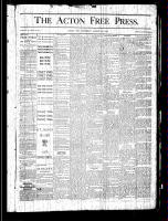 Acton Free Press (Acton, ON), August 29, 1878