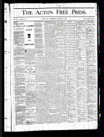 Acton Free Press (Acton, ON), October 17, 1878