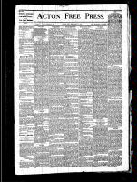 Acton Free Press (Acton, ON), February 27, 1879