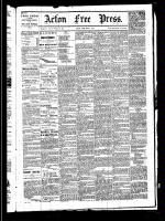 Acton Free Press (Acton, ON), May 1, 1879