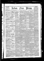Acton Free Press (Acton, ON), October 30, 1879