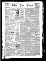 Acton Free Press (Acton, ON), November 27, 1879