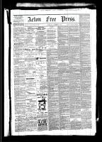 Acton Free Press (Acton, ON), December 18, 1879