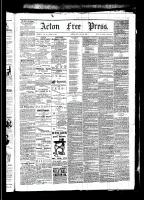 Acton Free Press (Acton, ON), January 22, 1880