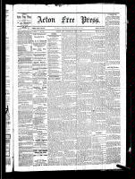 Acton Free Press (Acton, ON), February 5, 1880