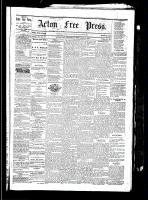 Acton Free Press (Acton, ON), Spetember 2, 1880