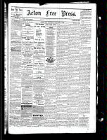 Acton Free Press (Acton, ON), January 20, 1881
