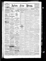 Acton Free Press (Acton, ON), January 27, 1881
