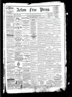 Acton Free Press (Acton, ON), May 5, 1881