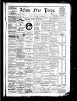 Acton Free Press (Acton, ON), August 4, 1881