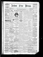 Acton Free Press (Acton, ON), August 11, 1881