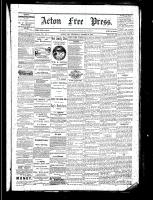 Acton Free Press (Acton, ON), August 18, 1881