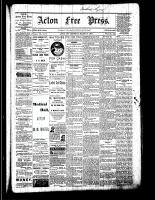 Acton Free Press (Acton, ON), March 16, 1882