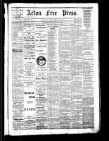 Acton Free Press (Acton, ON), May 4, 1882