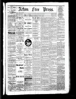 Acton Free Press (Acton, ON), May 18, 1882