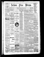 Acton Free Press (Acton, ON), May 25, 1882