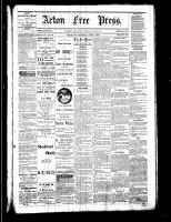 Acton Free Press (Acton, ON), June 1, 1882
