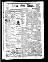 Acton Free Press (Acton, ON), September 21, 1882