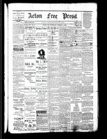 Acton Free Press (Acton, ON), October 5, 1882