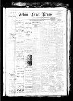 Acton Free Press (Acton, ON), March 22, 1883