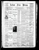Acton Free Press (Acton, ON), March 29, 1883