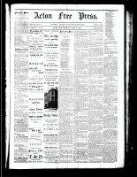 Acton Free Press (Acton, ON), May 3, 1883