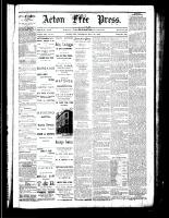 Acton Free Press (Acton, ON), May 24, 1883