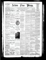 Acton Free Press (Acton, ON), July 19, 1883