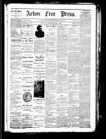 Acton Free Press (Acton, ON), December 13, 1883