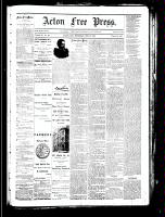 Acton Free Press (Acton, ON), December 27, 1883