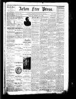 Acton Free Press (Acton, ON), January 17, 1884