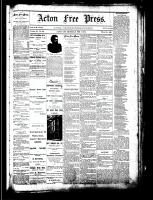 Acton Free Press (Acton, ON), February 7, 1884