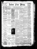 Acton Free Press (Acton, ON), February 14, 1884