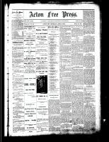 Acton Free Press (Acton, ON), April 3, 1884