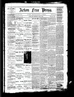 Acton Free Press (Acton, ON), May 8, 1884