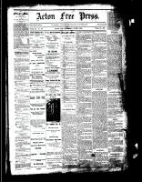 Acton Free Press (Acton, ON), June 5, 1884