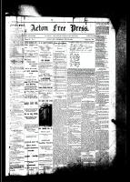 Acton Free Press (Acton, ON), July 3, 1884