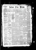 Acton Free Press (Acton, ON), July 10, 1884