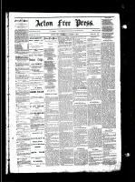 Acton Free Press (Acton, ON), August 7, 1884