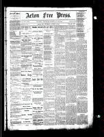 Acton Free Press (Acton, ON), August 14, 1884