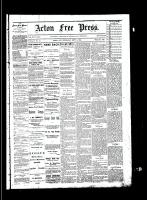 Acton Free Press (Acton, ON), September 4, 1884