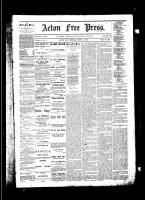 Acton Free Press (Acton, ON), September 11, 1884