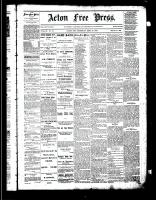 Acton Free Press (Acton, ON), September 25, 1884