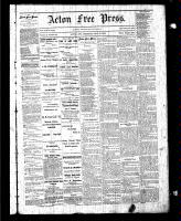 Acton Free Press (Acton, ON), November 20, 1884