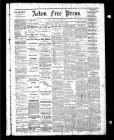 Acton Free Press (Acton, ON), November 27, 1884