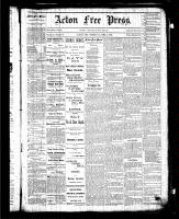 Acton Free Press (Acton, ON), April 9, 1885