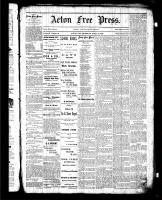 Acton Free Press (Acton, ON), April 23, 1885